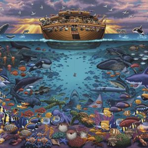 Noahs Ark Under The Sea Jigsaw Puzzle Set