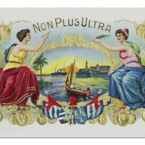 Non Plus Ultra Box Label Jigsaw Puzzle Set