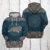 North Carolina Mandala 3D Printed Hoodie/Zipper Hoodie