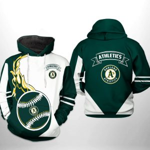 Oakland Athletics MLB Classic 3D Printed Hoodie/Zipper Hoodie