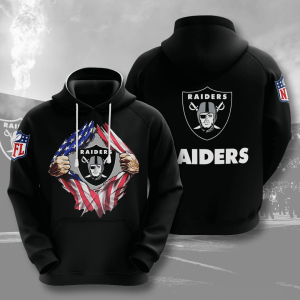 Oakland Raiders 3D Printed Hoodie/Zipper Hoodie