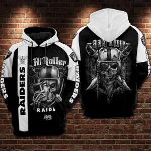 Oakland Raiders 3D Printed Hoodie/Zipper Hoodie