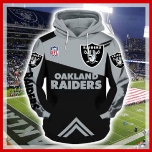 Oakland Raiders 3D Printed Hoodie/Zipper Hoodie