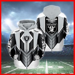 Oakland Raiders 3D Printed Hoodie/Zipper Hoodie