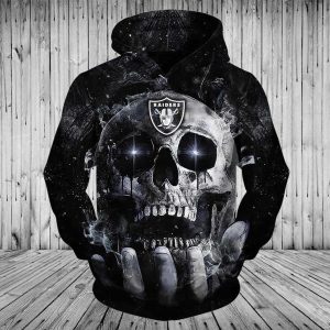 Oakland Raiders 3D Printed Hoodie/Zipper Hoodie