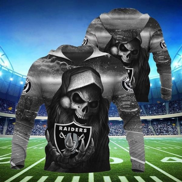 Oakland Raiders 3D Printed Hoodie/Zipper Hoodie