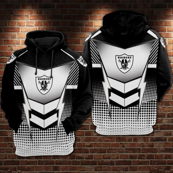 Oakland Raiders 3D Printed Hoodie/Zipper Hoodie