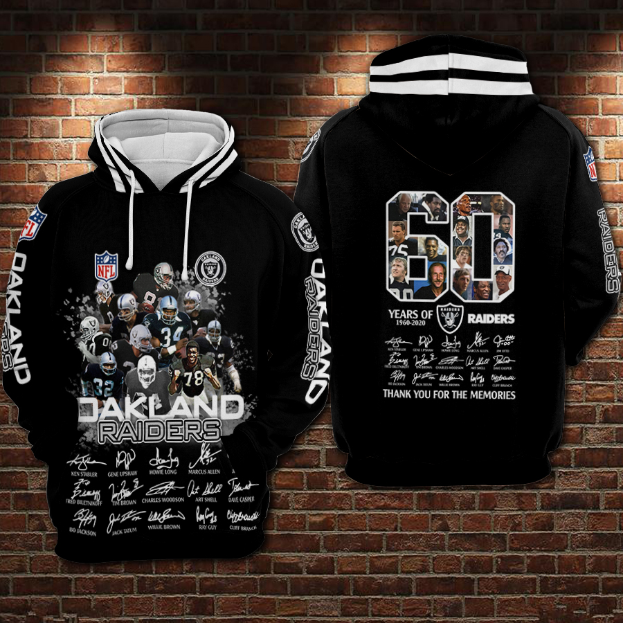 Oakland Raiders 3D Printed Hoodie/Zipper Hoodie Oakland Raiders 3D Printed Hoodie/Zipper Hoodie