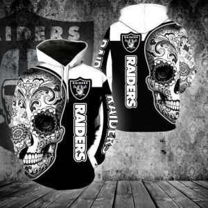 Oakland Raiders 3D Printed Hoodie/Zipper Hoodie