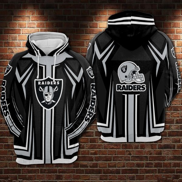 Oakland Raiders 3D Printed Hoodie/Zipper Hoodie