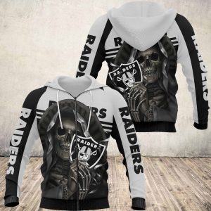 Oakland Raiders 3D Printed Hoodie/Zipper Hoodie