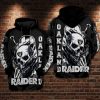 Oakland Raiders 3D Printed Hoodie/Zipper Hoodie
