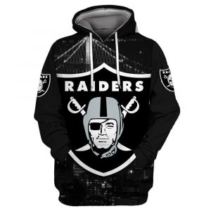 Oakland Raiders 3D Printed Hoodie/Zipper Hoodie