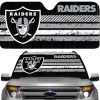 Oakland Raiders Universal Car Auto Sun Shade