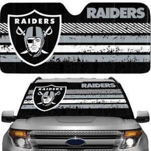 Oakland Raiders Universal Car Auto Sun Shade