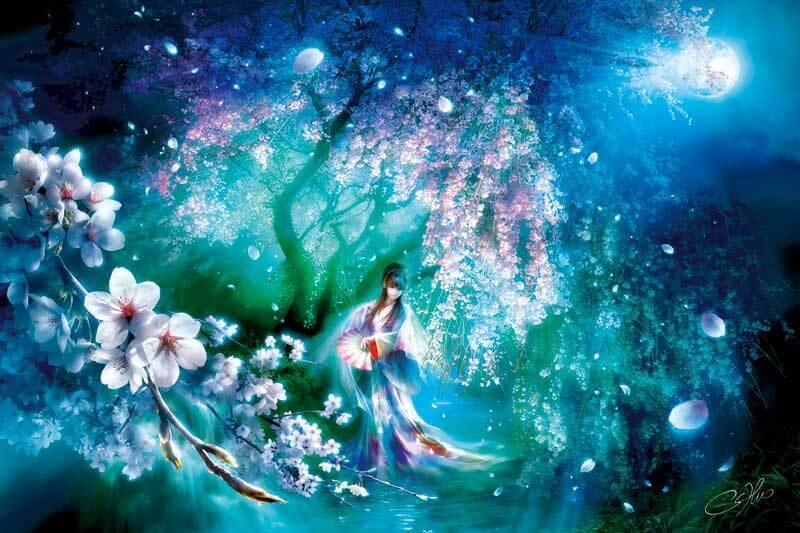 Oboro Sakuya Jigsaw Puzzle Set Oboro Sakuya Jigsaw Puzzle Set