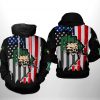 Ohio Bobcats NCAA US Flag 3D Printed Hoodie/Zipper Hoodie