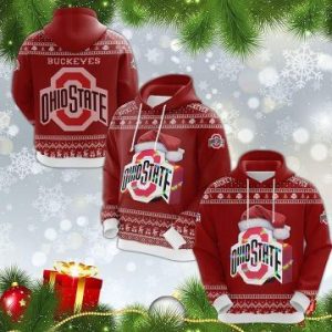 Ohio State Buckeyes 3D Printed Hoodie/Zipper Hoodie