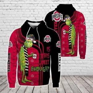 Ohio State Buckeyes 3D Printed Hoodie/Zipper Hoodie