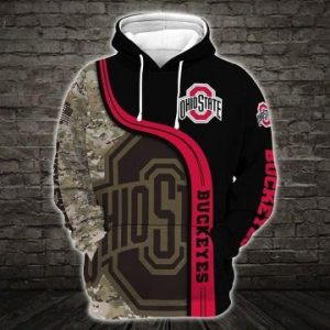 Ohio State Buckeyes 3D Printed Hoodie/Zipper Hoodie