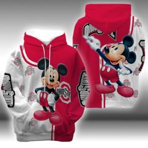 Ohio State Buckeyes 3D Printed Hoodie/Zipper Hoodie