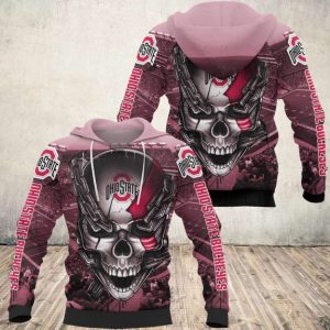 Ohio State Buckeyes 3D Printed Hoodie/Zipper Hoodie