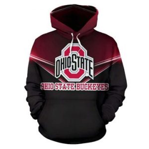 Ohio State Buckeyes 3D Printed Hoodie/Zipper Hoodie