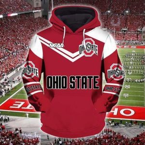 Ohio State Buckeyes 3D Printed Hoodie/Zipper Hoodie