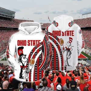 Ohio State Buckeyes 3D Printed Hoodie/Zipper Hoodie