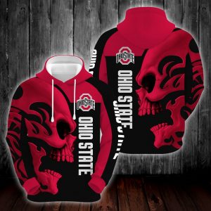 Ohio State Buckeyes 3D Printed Hoodie/Zipper Hoodie