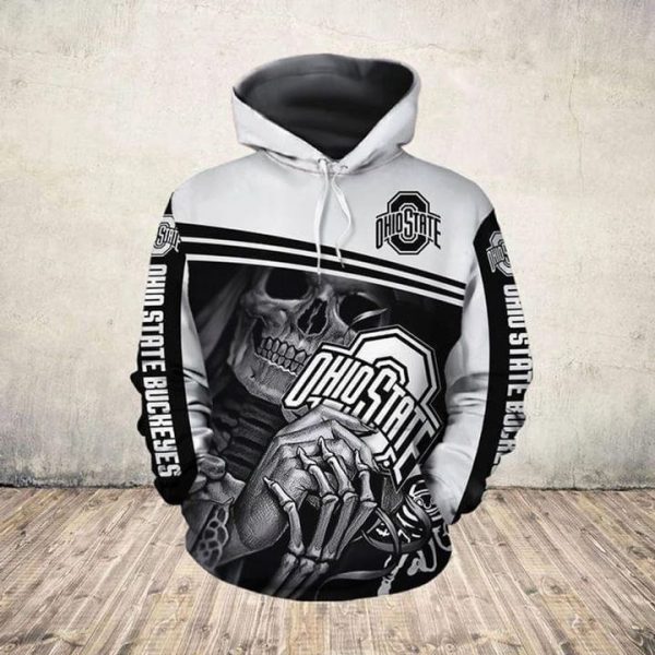 Ohio State Buckeyes 3D Printed Hoodie/Zipper Hoodie