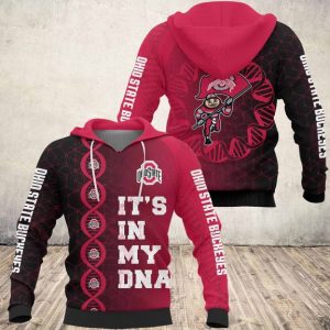Ohio State Buckeyes 3D Printed Hoodie/Zipper Hoodie