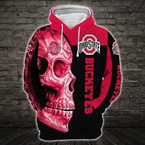 Ohio State Buckeyes 3D Printed Hoodie/Zipper Hoodie