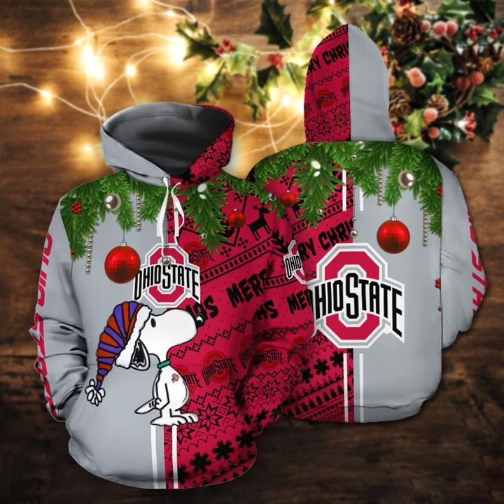 Ohio State Buckyes 3D Printed Hoodie/Zipper Hoodie Ohio State Buckyes 3D Printed Hoodie/Zipper Hoodie
