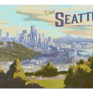 Oil Painting Seatle Jigsaw Puzzle Set