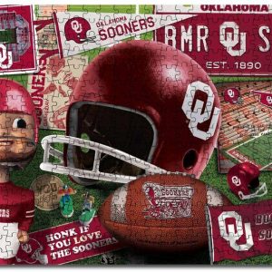 Oklahoma Sooners Jigsaw Puzzle Set