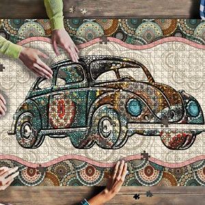 Old Car Jigsaw Puzzle Set