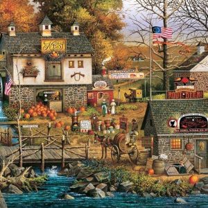Olde Bucks County Jigsaw Puzzle Set