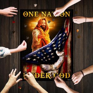 One Nation Under God Jigsaw Puzzle Set