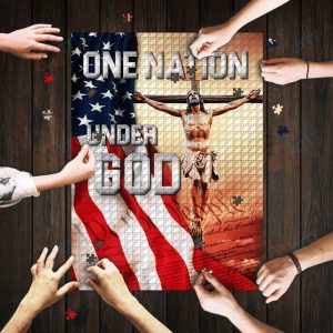 One Nation Under God Jigsaw Puzzle Set