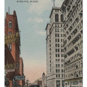 One Of Spokanes Office Districts Jigsaw Puzzle Set