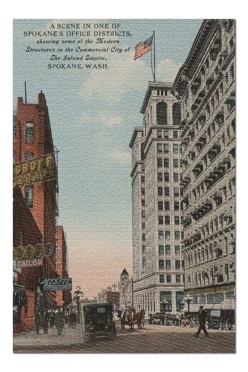 One Of Spokanes Office Districts Jigsaw Puzzle Set One Of Spokanes Office Districts Jigsaw Puzzle Set
