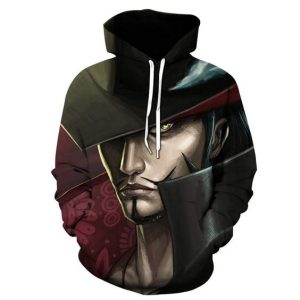 One Piece 3D Printed Hoodie/Zipper Hoodie