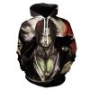 One Piece 3D Printed Hoodie/Zipper Hoodie
