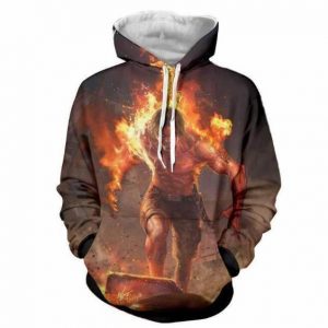 One Piece 3D Printed Hoodie/Zipper Hoodie