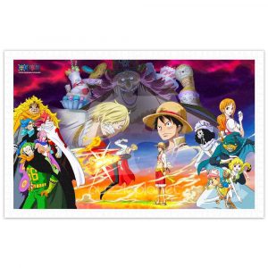 One Piece Whole Cake Island Jigsaw Puzzle Set