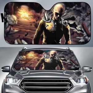 One Punch Man Saitama Car Auto Sun Shade