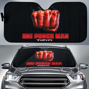 One Punch Mans Car Auto Sun Shade