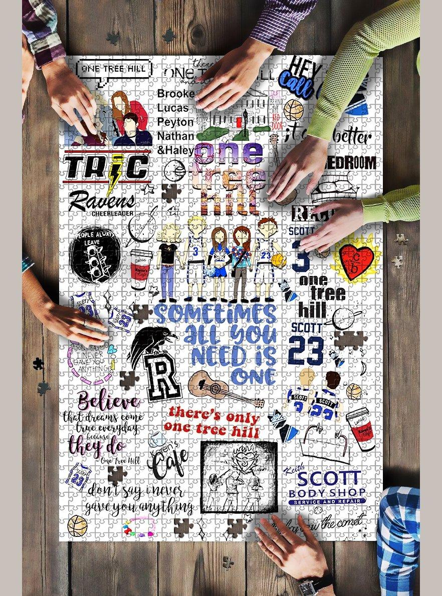 One Tree Hill Jigsaw Puzzle Set One Tree Hill Jigsaw Puzzle Set