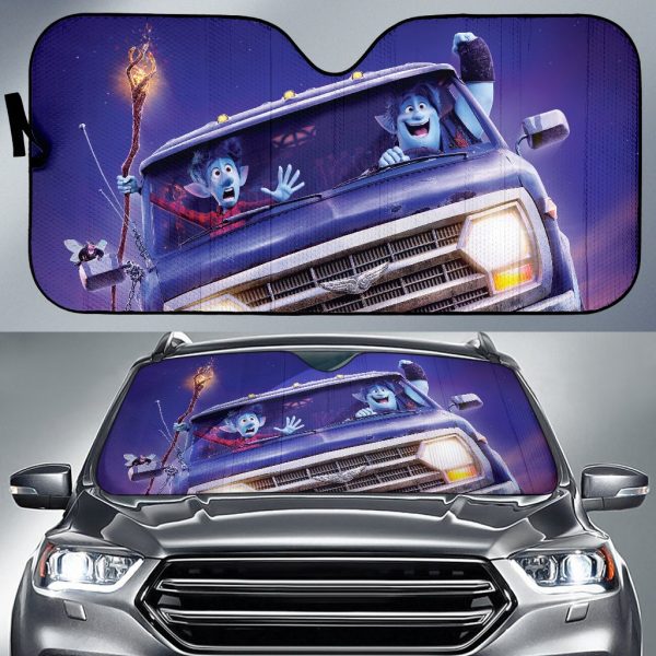 Onward Disneys Movie Car Auto Sun Shade